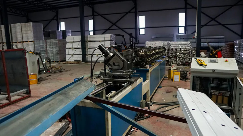 Roll-form hattında galvanizli sacdan profil üretimi