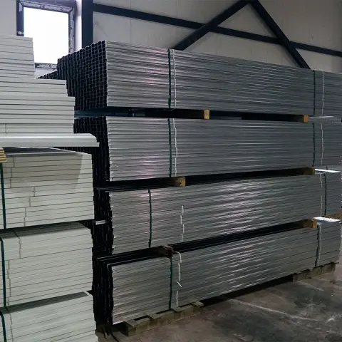 Çemberlenmiş galvanizli profil paketleri